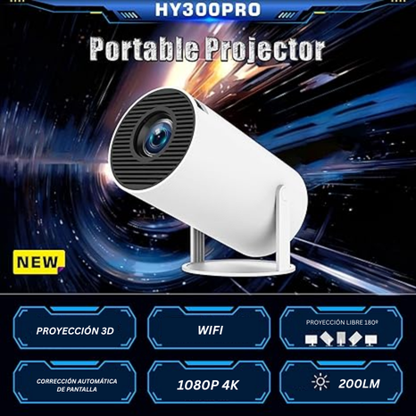Proyector portátil ultra HD PulsoTec